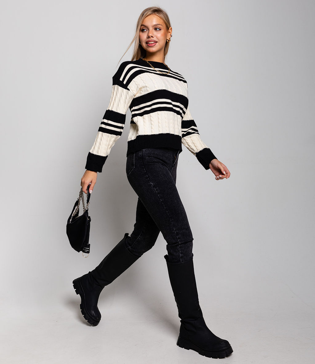 Джемпер #КТ288 (2), чёрный - Dommod фото 3