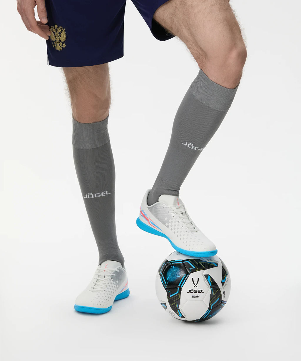 Бутсы зальные JOGEL Evofly IN Talant White/blue  фото 9