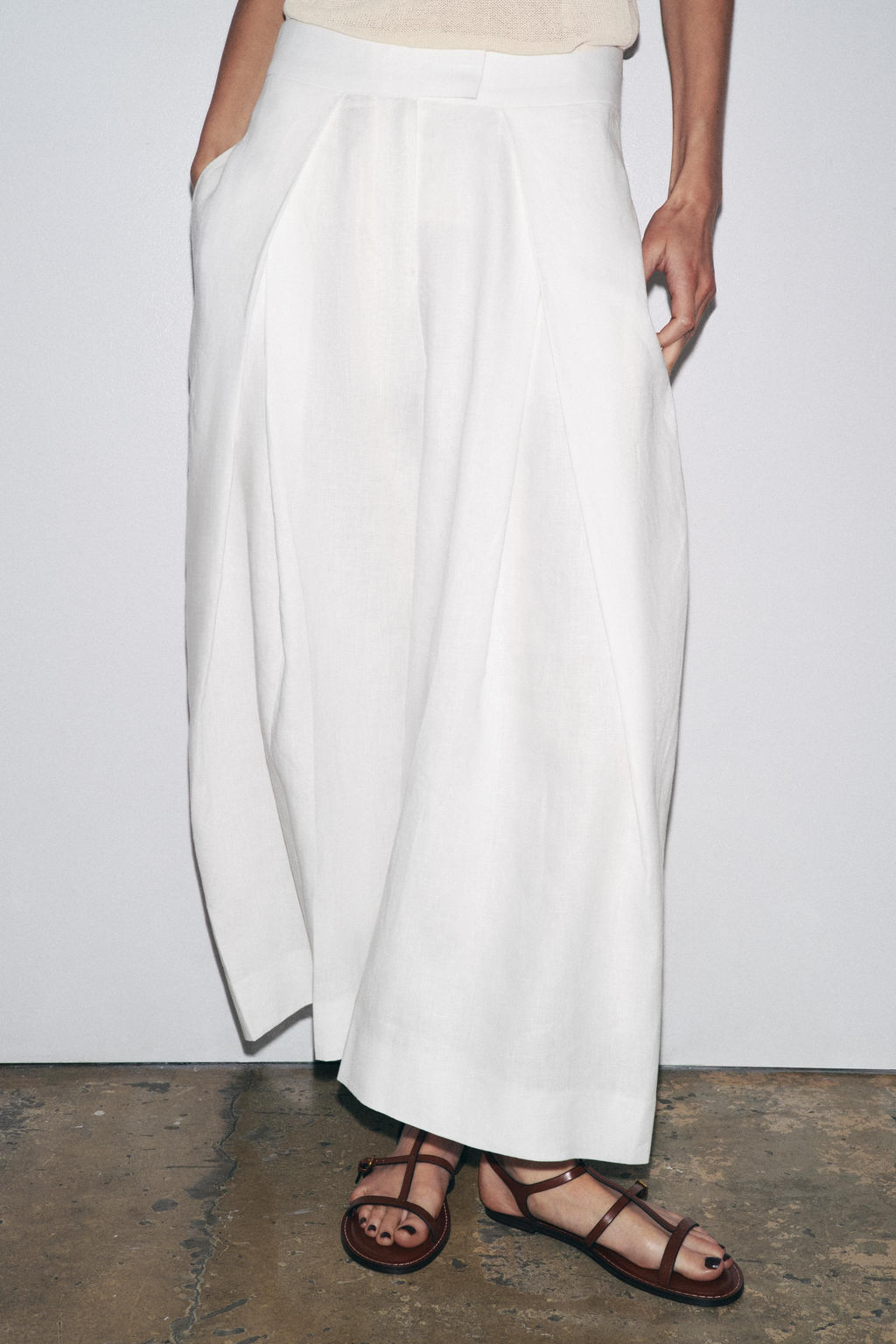 ZW COLLECTION VOLUME DART TROUSERS - Zara фото 3