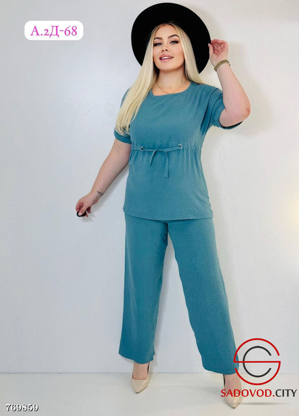 Женский летний брючный костюм - Bruno фото 3