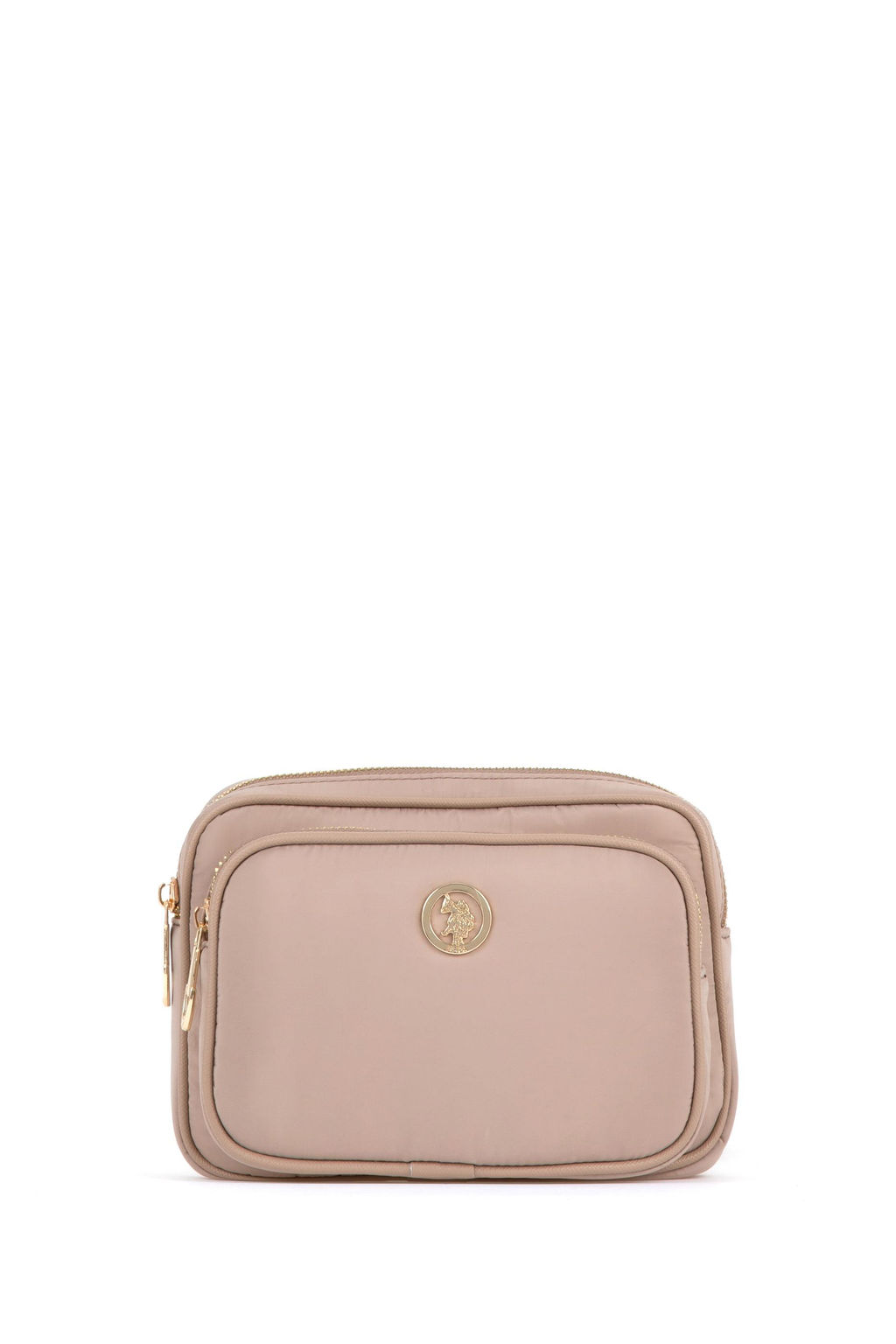 Женская поясная сумка бежевого цвета Неожиданная скидка в корзине - U.s. polo assn фото 3