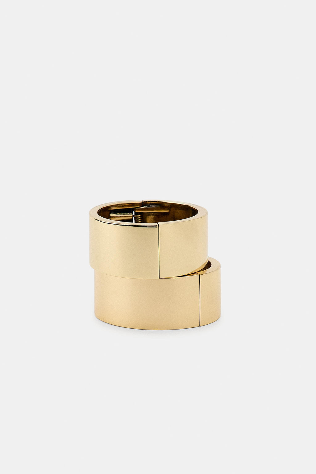 PACK OF 2 RIGID METAL BRACELETS - Zara фото 4