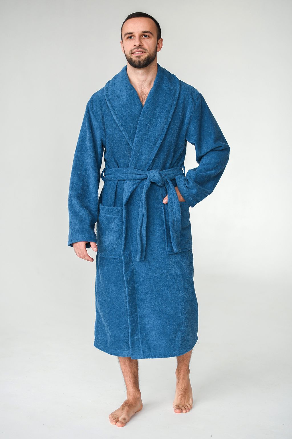 Халат мужской Банный - Оптима фото 6