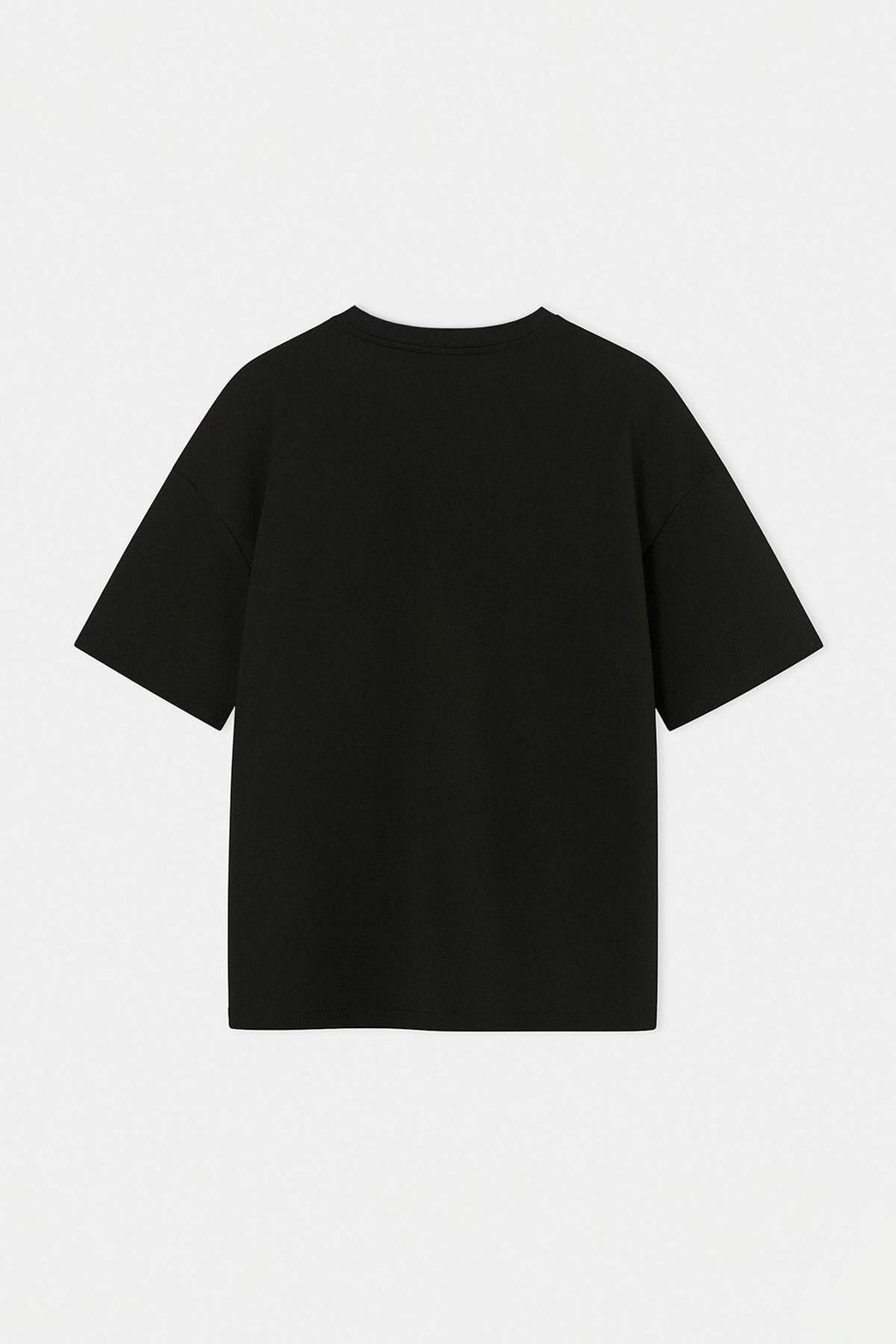 Siyah Oversize/Genis Kesim Nak?sl? Kal?n T-Shirt TMNSS26TS00037 - Trendyolmilla фото 3