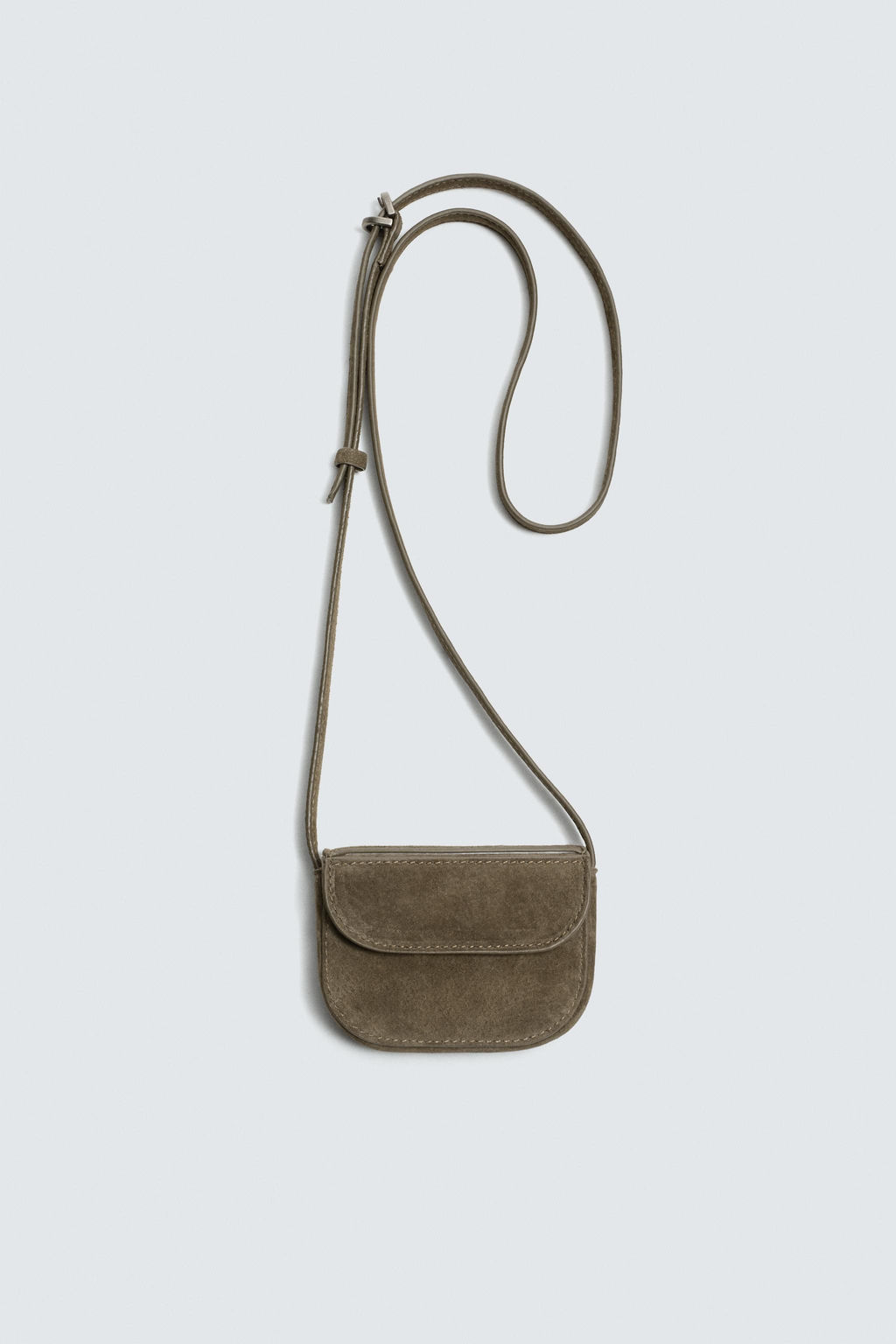 MINI LEATHER CROSSBODY BAG - Zara фото 9