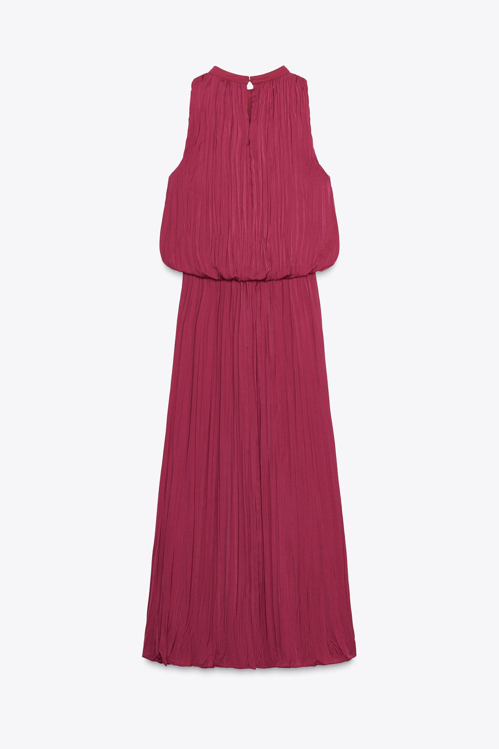 CREASED-EFFECT PLEATED MIDI DRESS - Zara фото 8
