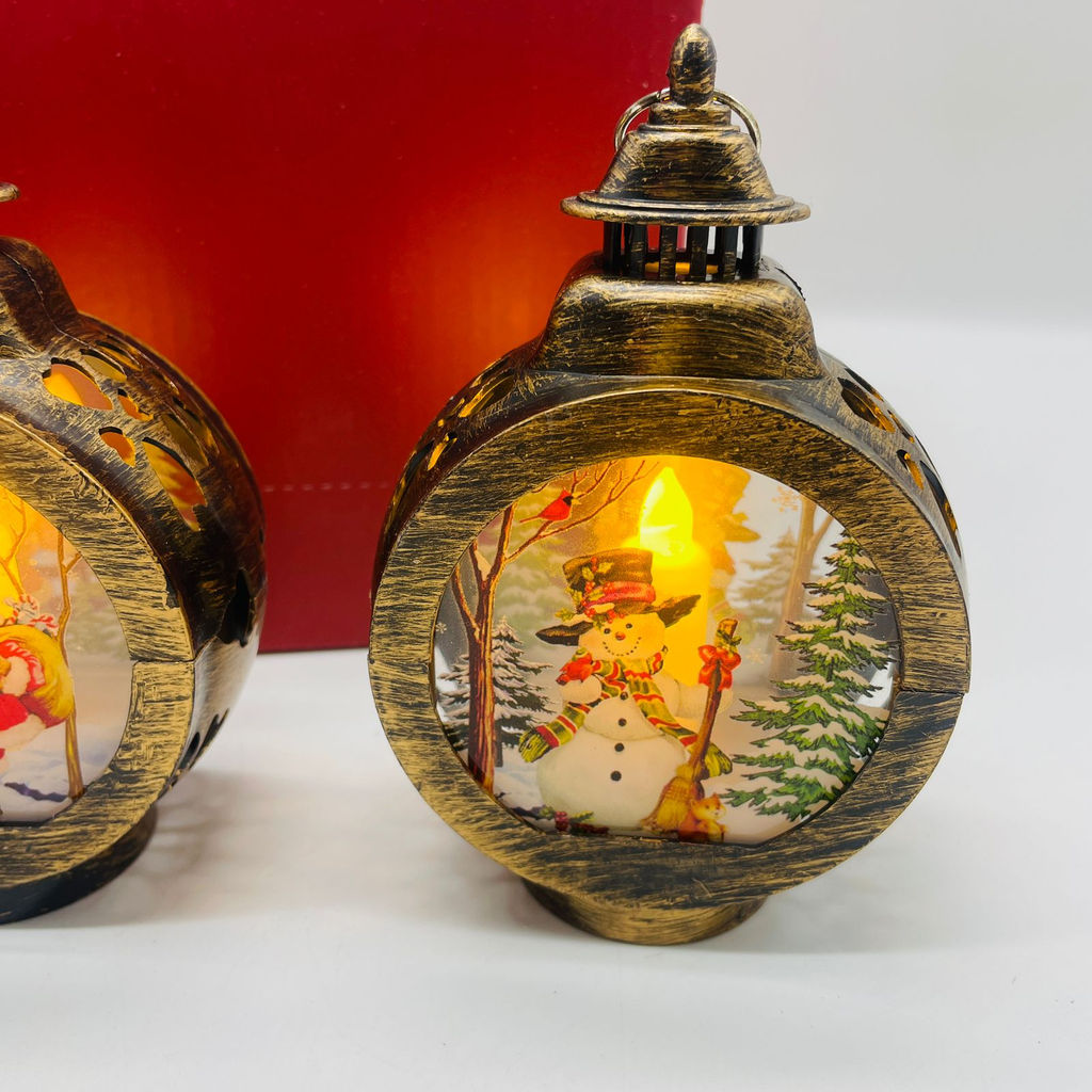 Новогодний декор - ночник Светильник с рисунком 12 шт в уп, 13 см (арт. 2201) - Ип лебедев о.ю фото 4