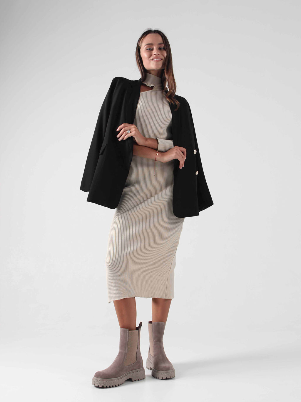 Ботинки 334.asteria.ka капучино замш/Мех