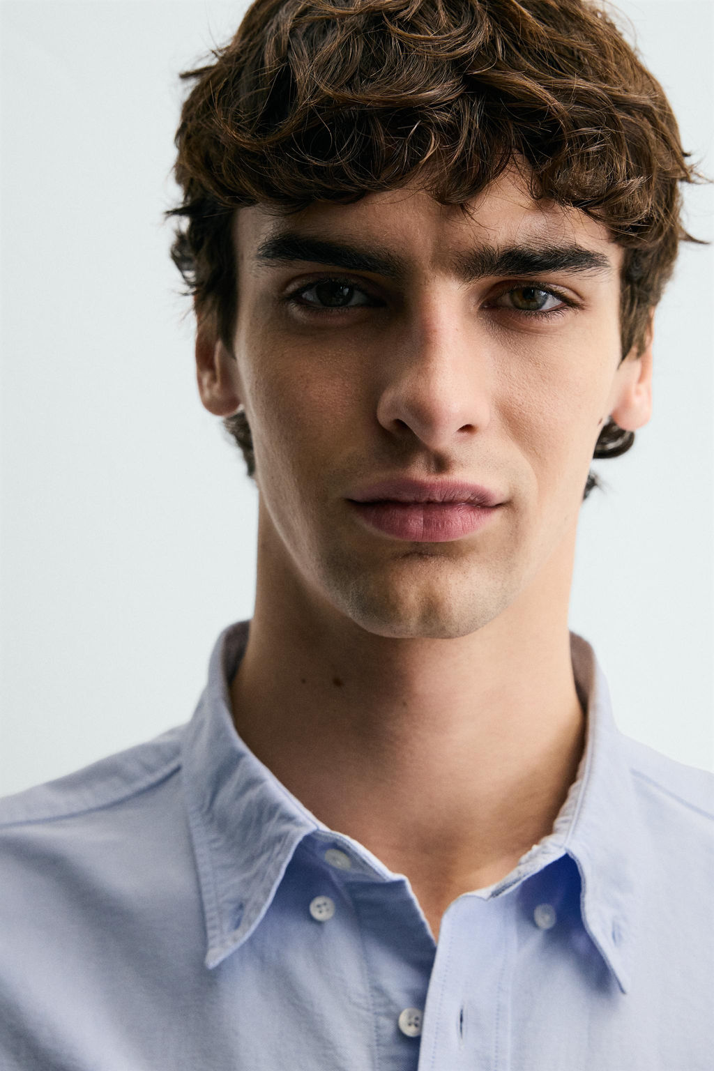 TEXTURED OXFORD SHIRT - Zara фото 5