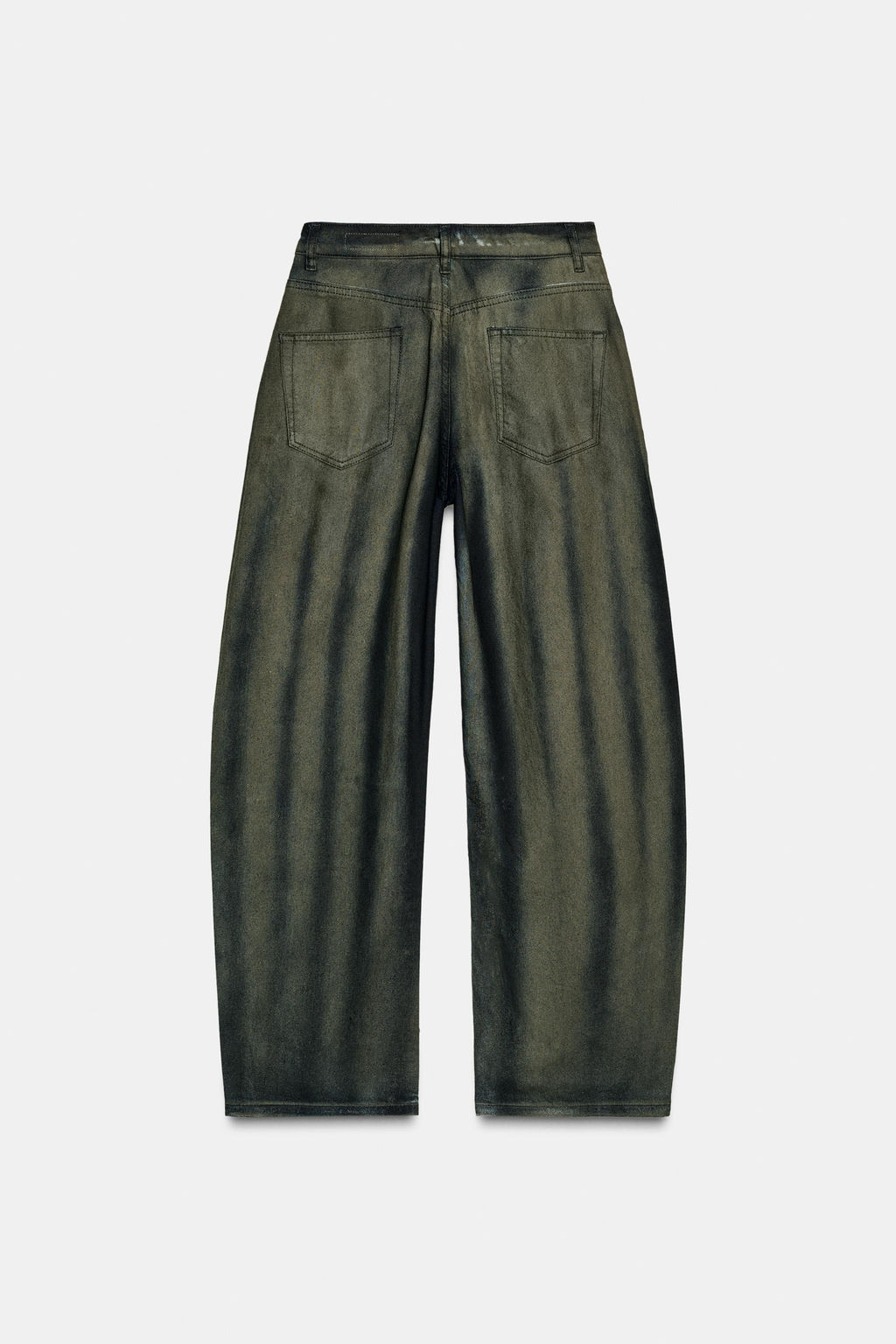 ZW COLLECTION BARREL MID-WAIST JEANS LIMITED EDITION - Zara фото 3