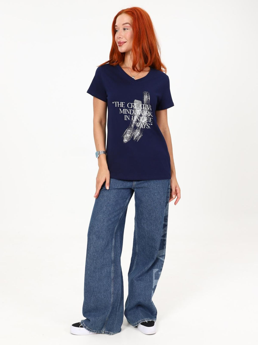 IV-CAPRIZ Сопряжение - футболка чернильный