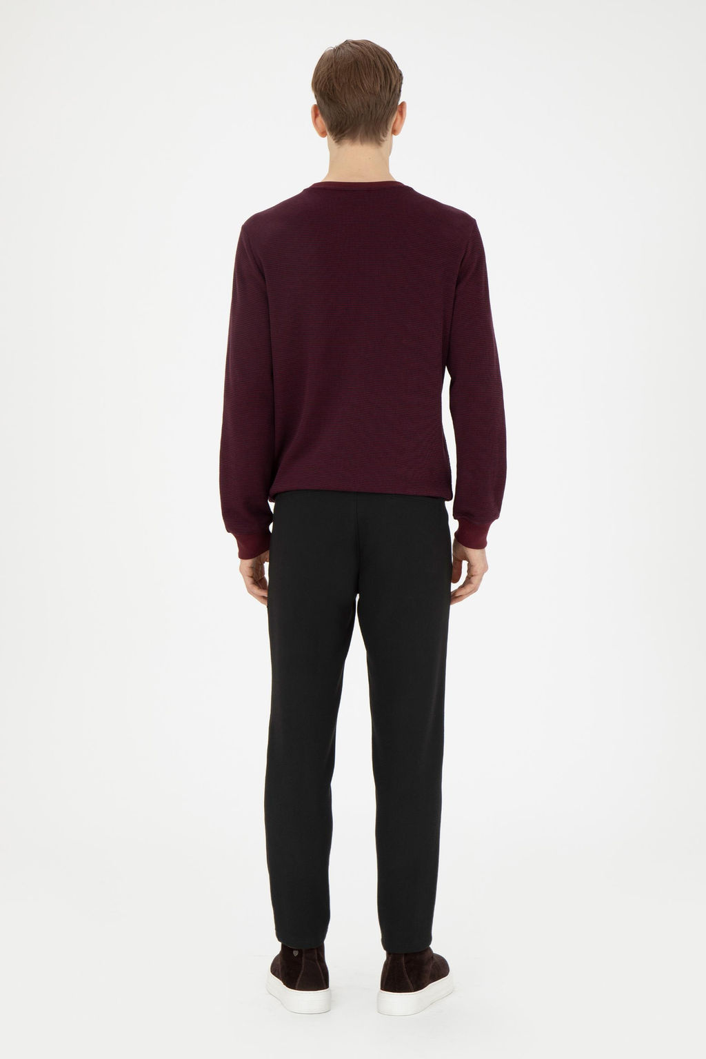 U. S. Polo Assn / Мужские черные брюки из плотной ткани - U.s. polo assn фото 11