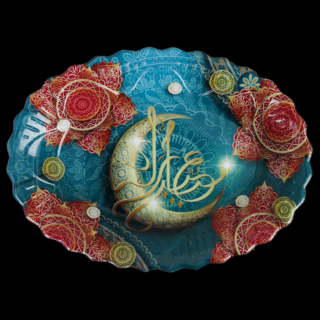 Поднос овалный 30 см / 30522 /уп 200/ мусульманский - ГалеонТрейд фото 9