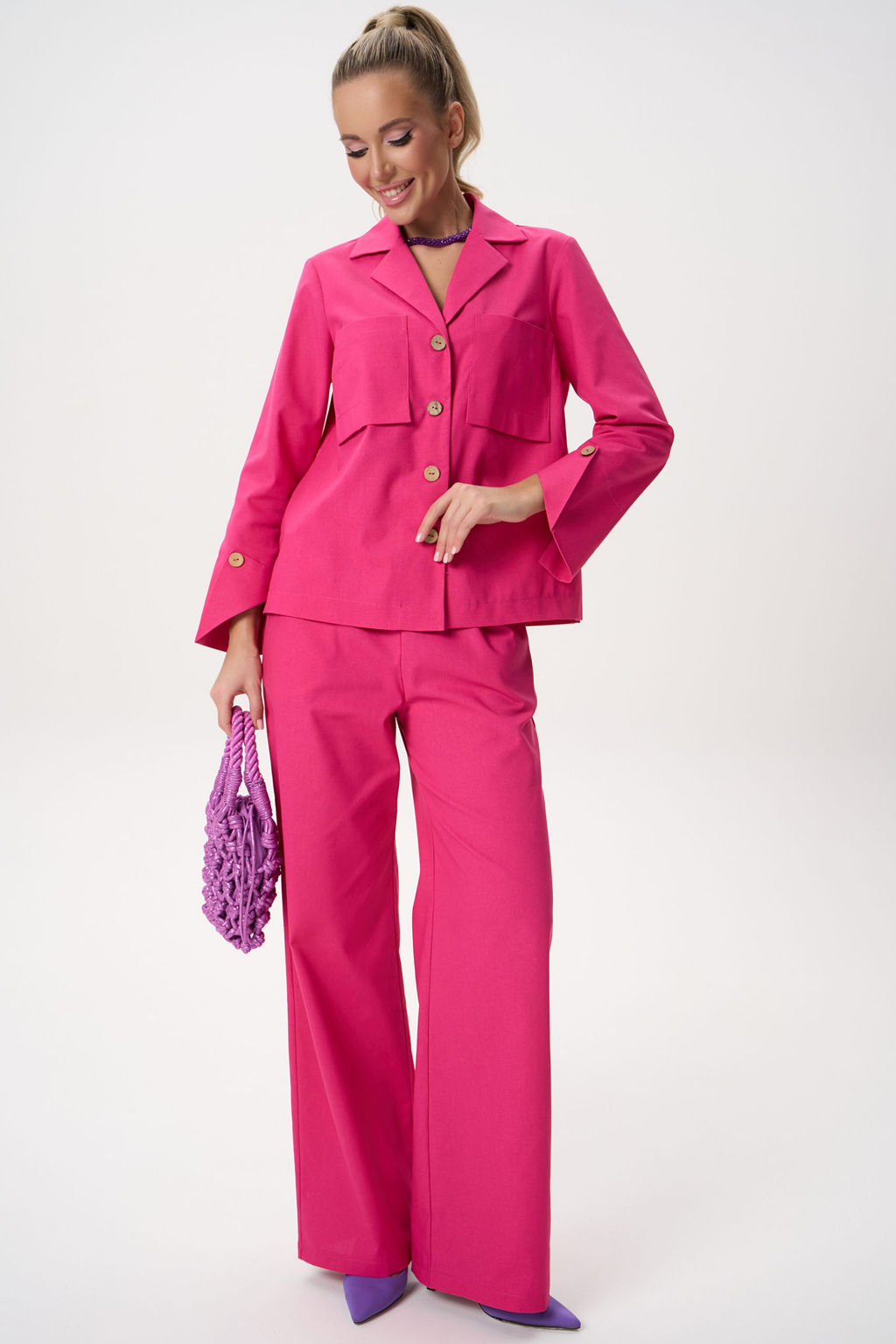 Жакет Яркое лето (фуксия) - Эльза фото 11