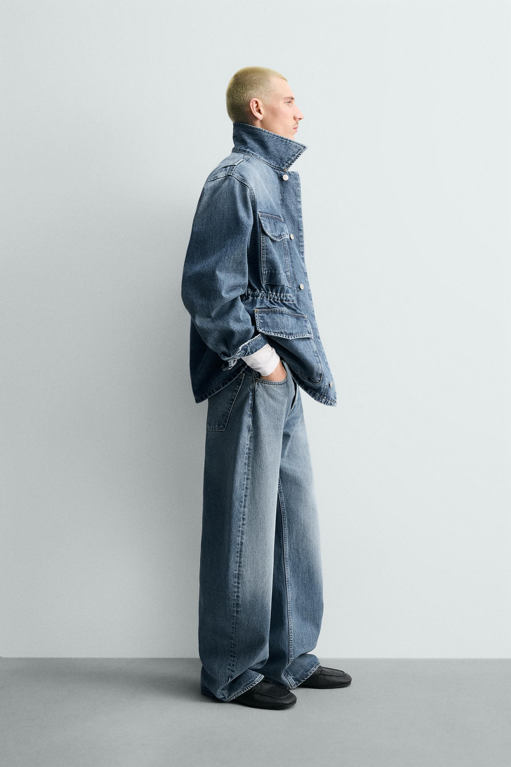 LIMITED EDITION BARREL FIT JEANS - Zara фото 15