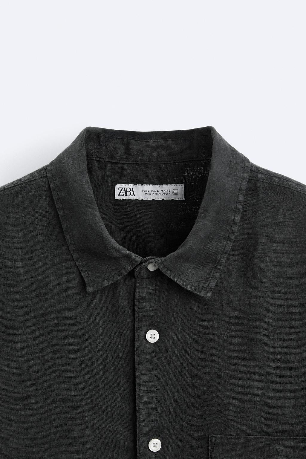 %100 KETEN GOMLEK - Zara фото 35