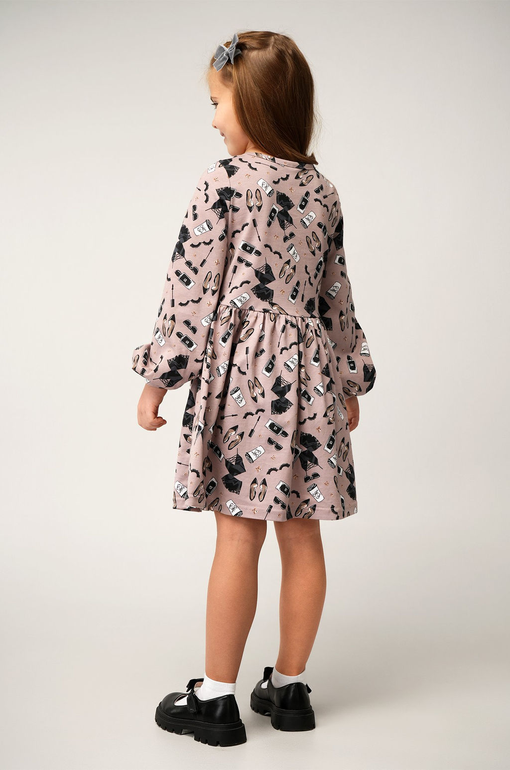 Хлопковое платье для девочки Happyfox