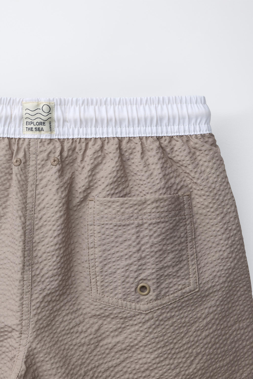 6-14 A?OS/ BERMUDA BA?O ETIQUETA / Tostado - Zara фото 4