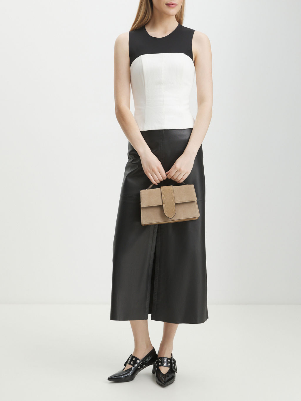 Женская сумка с ручками TENDANCE Артикул 4496230, бежевый  фото 6