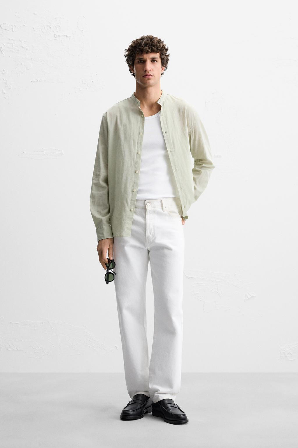 CREASED-EFFECT SHIRT - Zara фото 15