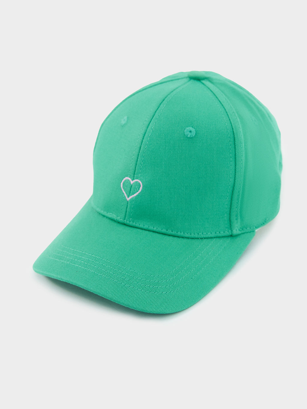 Бейсболка женская зеленая с вышивкой - Mark formelle фото 2