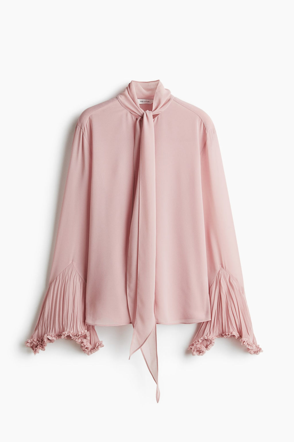 Blusa de gasa con lazada - H&m фото 5