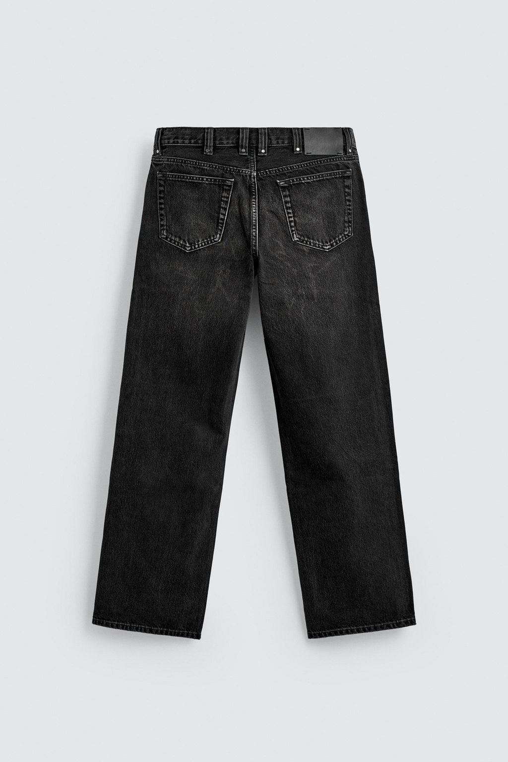 STRAIGHT-LEG JEANS WITH STUDS - Zara фото 8