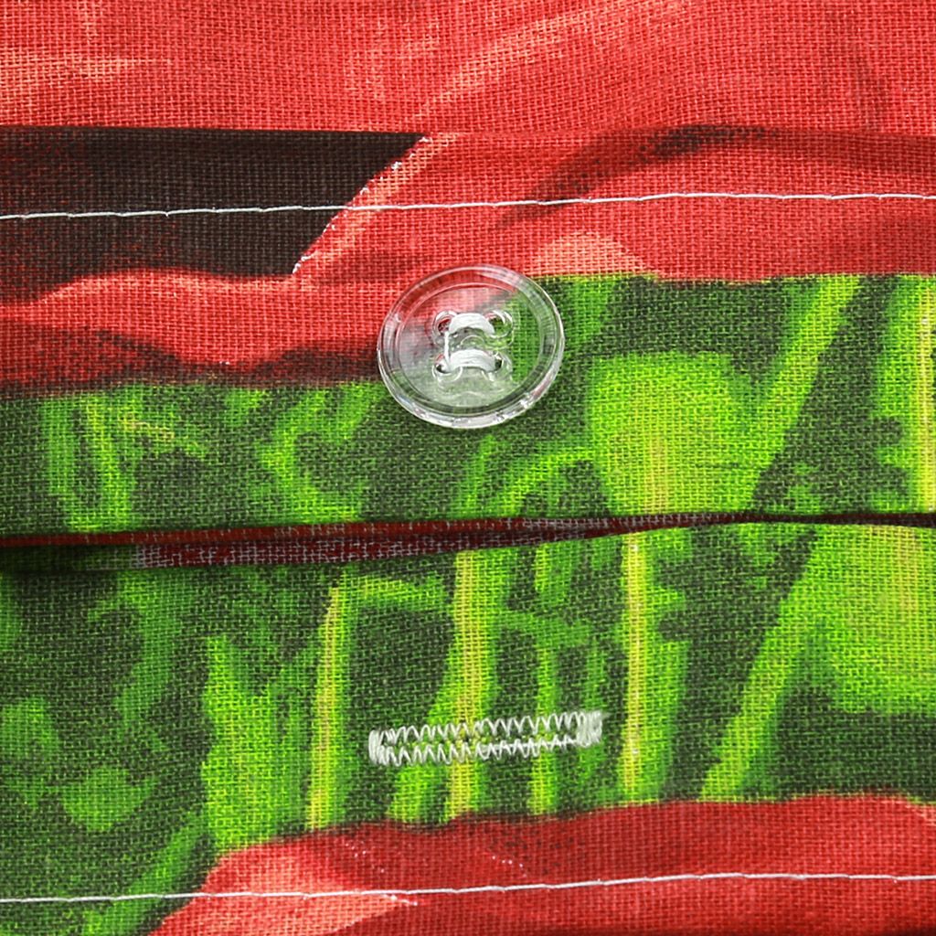 Пододеяльник на пуговицах Евро Макси Коллекция Лето. Красные маки 240х215см, бязь Комфорт 121г/м2, хлопок 100%, упаковка классическая ПВХ 28х41см, Домашняя мода (Россия)  фото 4