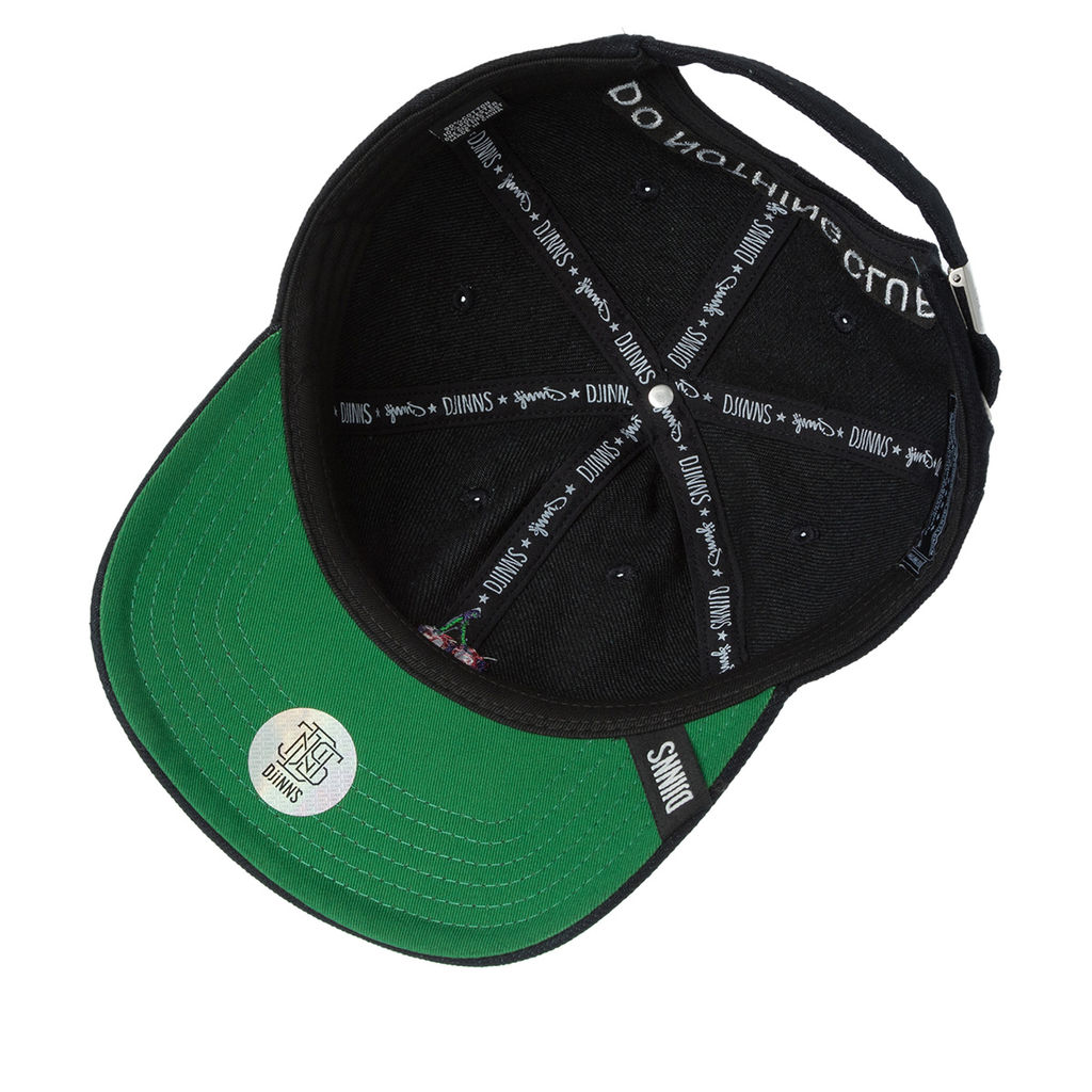 Бейсболка DJINNS арт. Dad Cap DNC Cherry (иссиня-черный)  фото 2