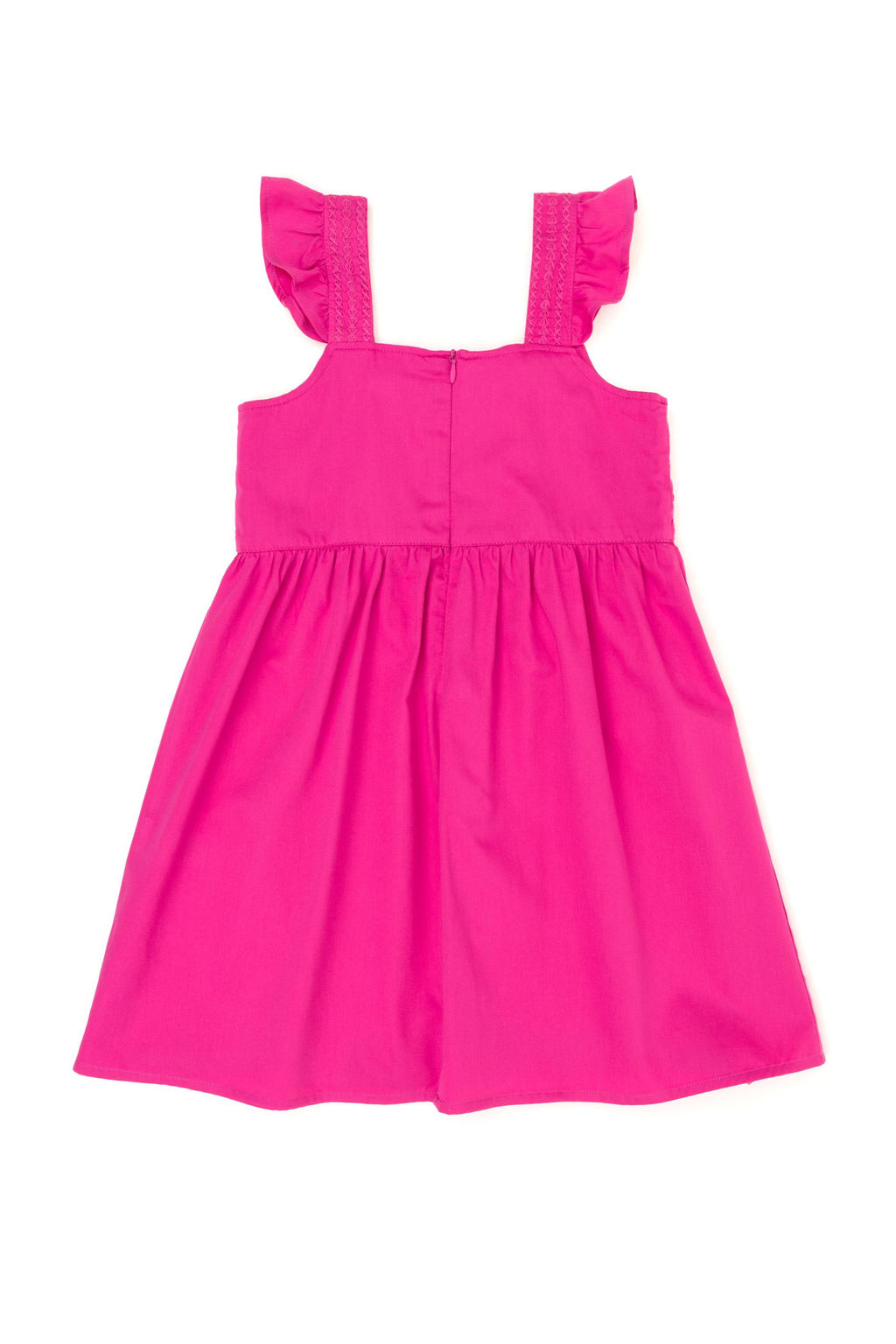 Розовое плетеное платье для девочки - U.s. polo assn фото 3