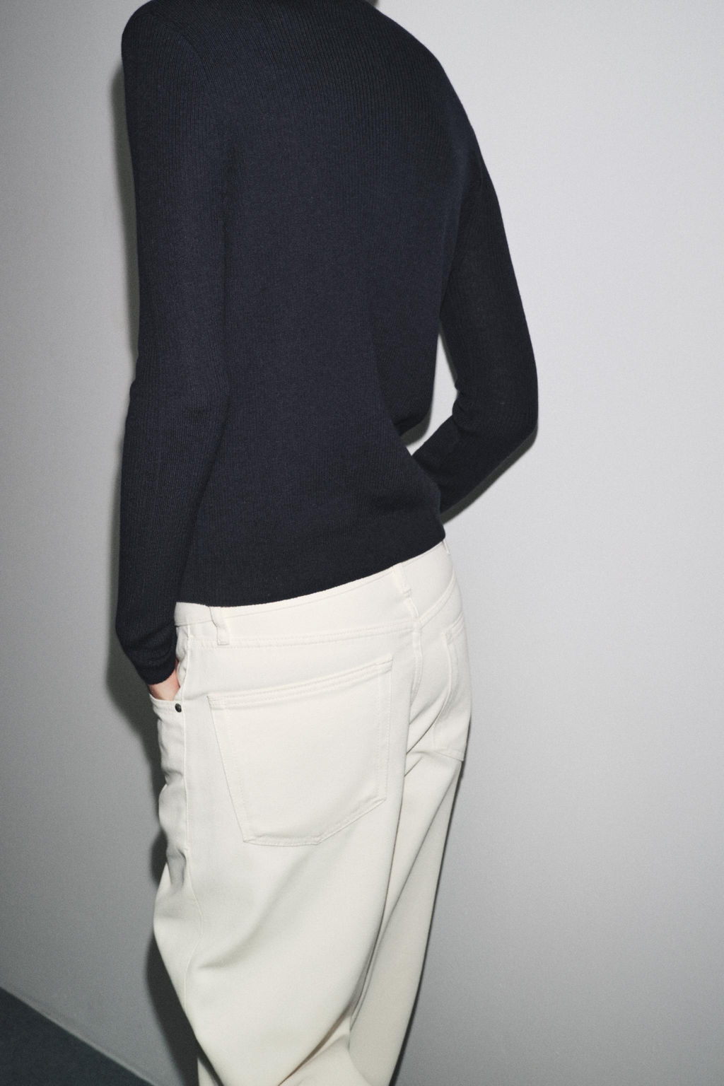 100% WOOL RIBBED CARDIGAN - Zara фото 3