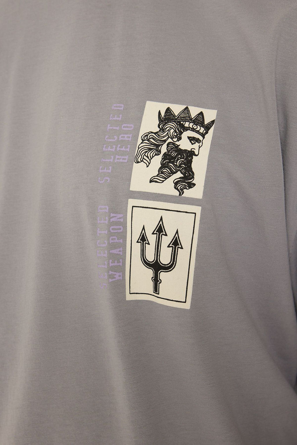 TRENDYOL MAN Lacivert Oversize/Genis Kesim K?sa Kollu Sanat Bask?l? 100% Pamuklu T-Shirt TMNSS21TS3559 - Trendyolmilla фото 5