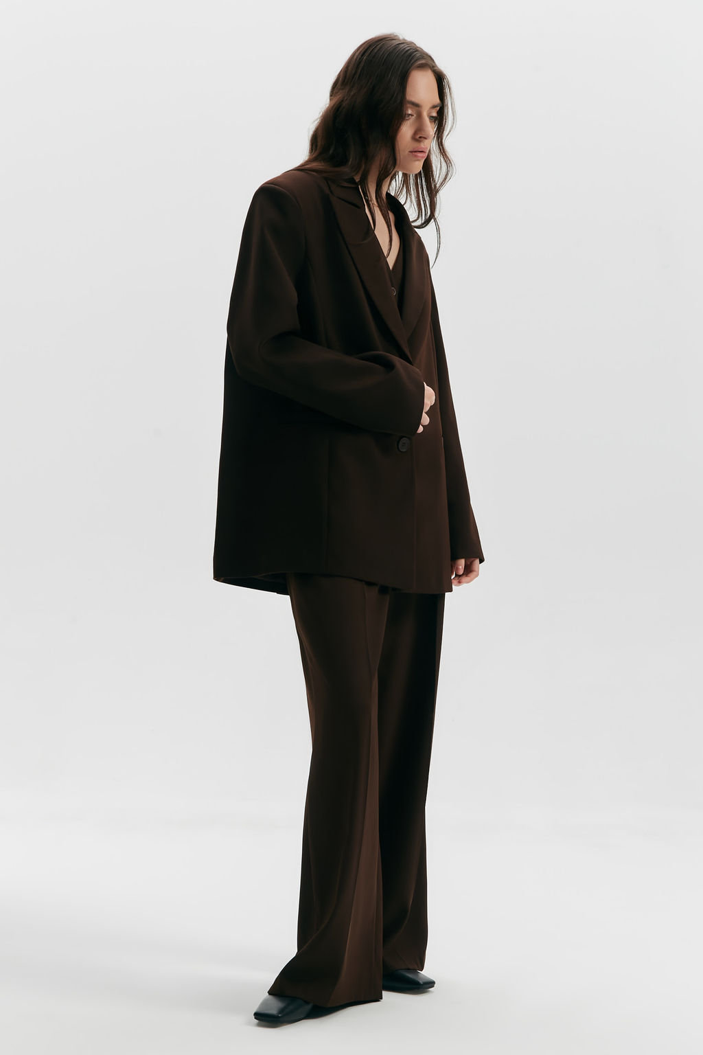 Жакет оверсайз однобортный - Mollis фото 2