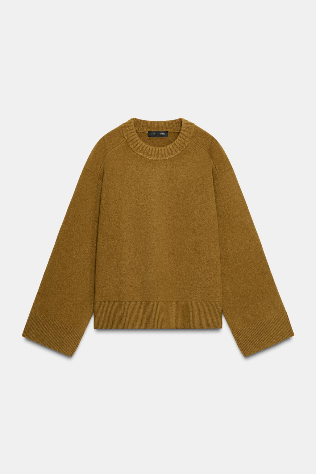 95% WOOL LONG SLEEVE JUMPER - Zara фото 7