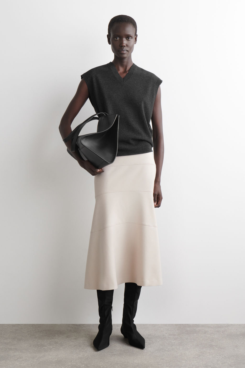 FALDA MIDI EVAS? CURVADA - H&m фото 3