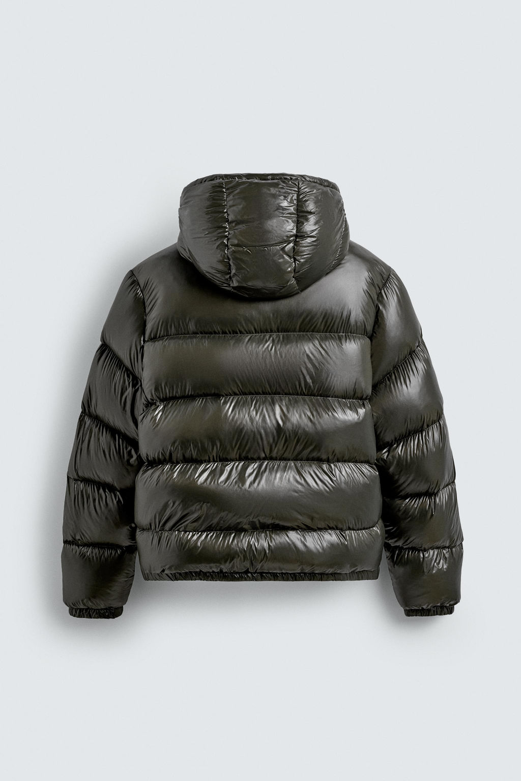 CAZADORA 80% PLUM?N - 20% PLUMA WATER REPELLENT / Khaki oscuro - Zara фото 8