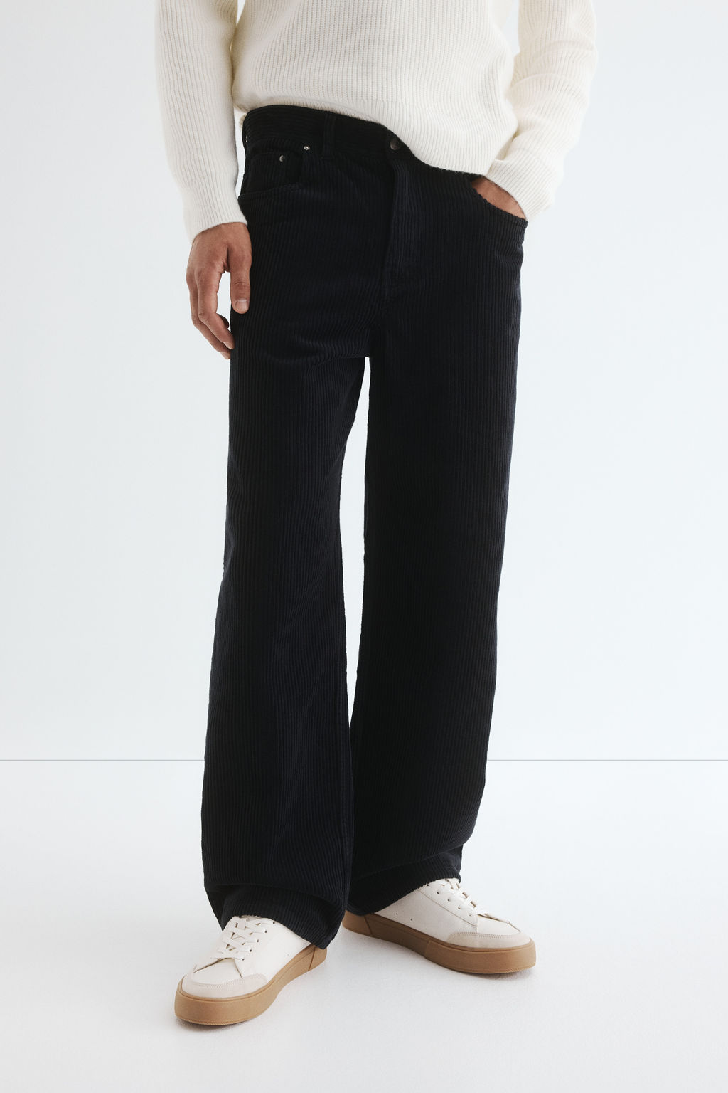 Pantal?n de pana Relaxed Fit - H&m фото 7