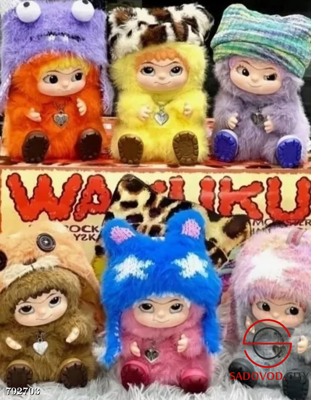 Мягкая игрушка Wakuku Лабубу