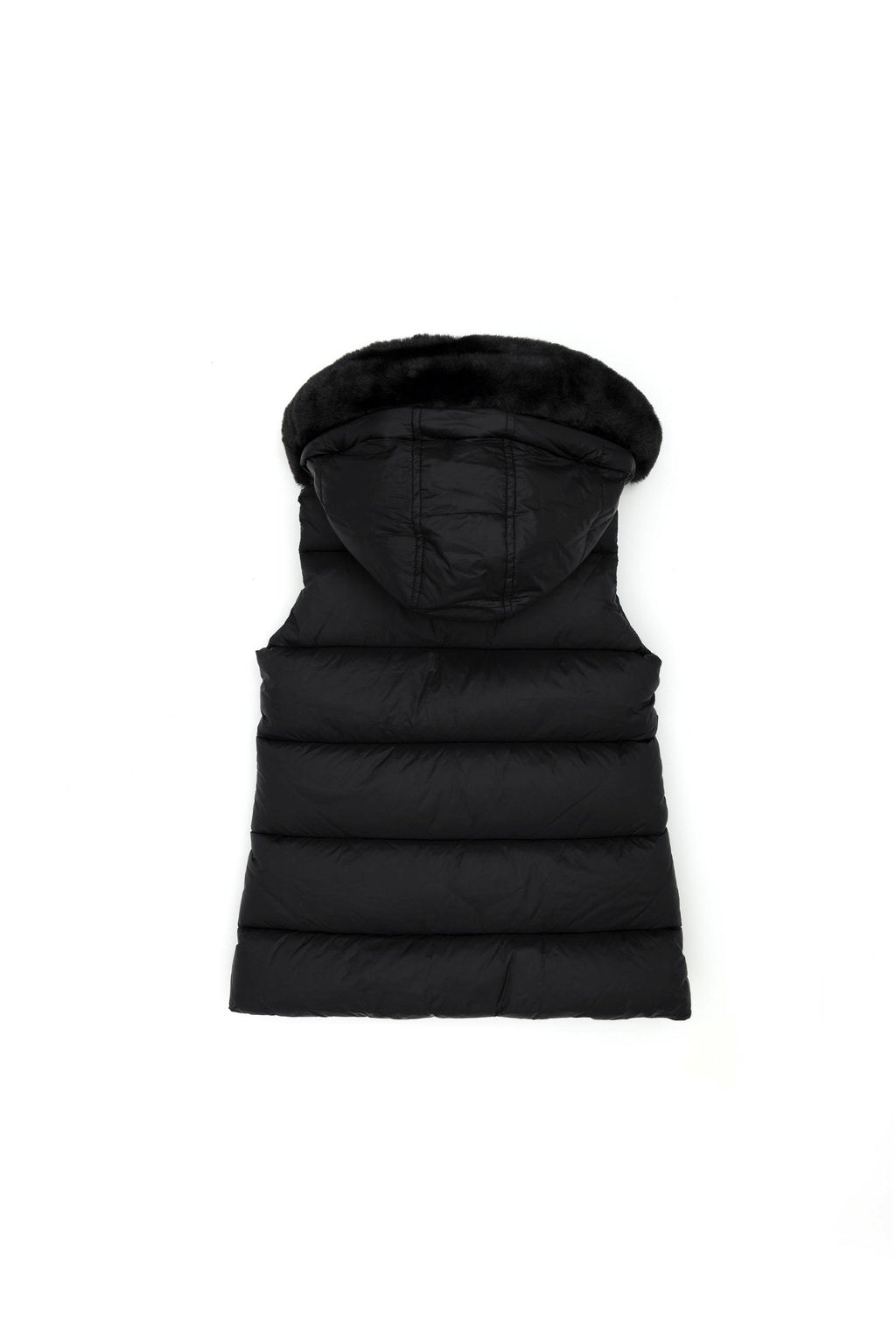 U. S. Polo Assn Черный жилет с капюшоном для девочки - U.s. polo assn фото 2