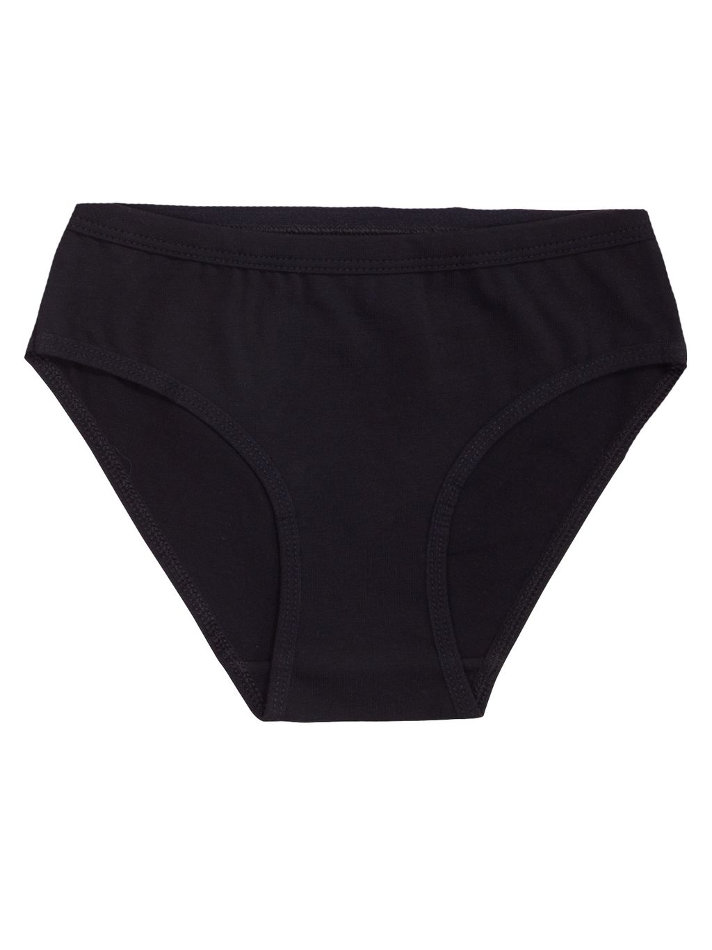 Трусы д/дев. черный 5006