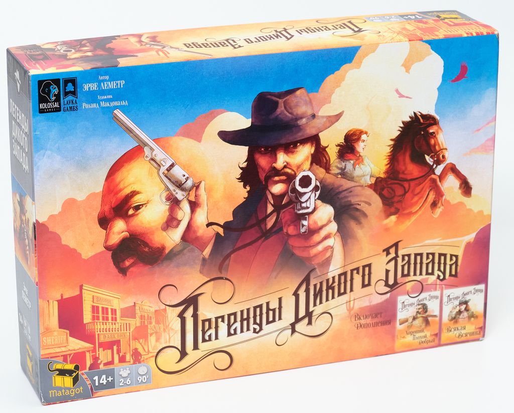 Наст. игра "Легенды дикого запада" (Lavka) 7490