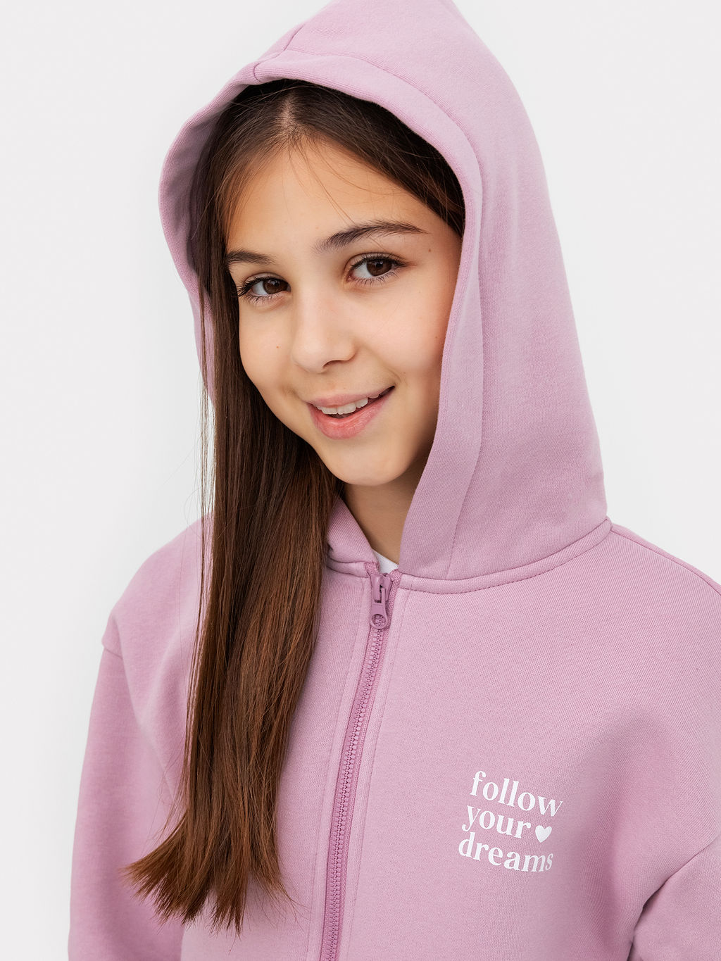 Жакет для девочек фиолетовый с печатью - Mark formelle фото 4