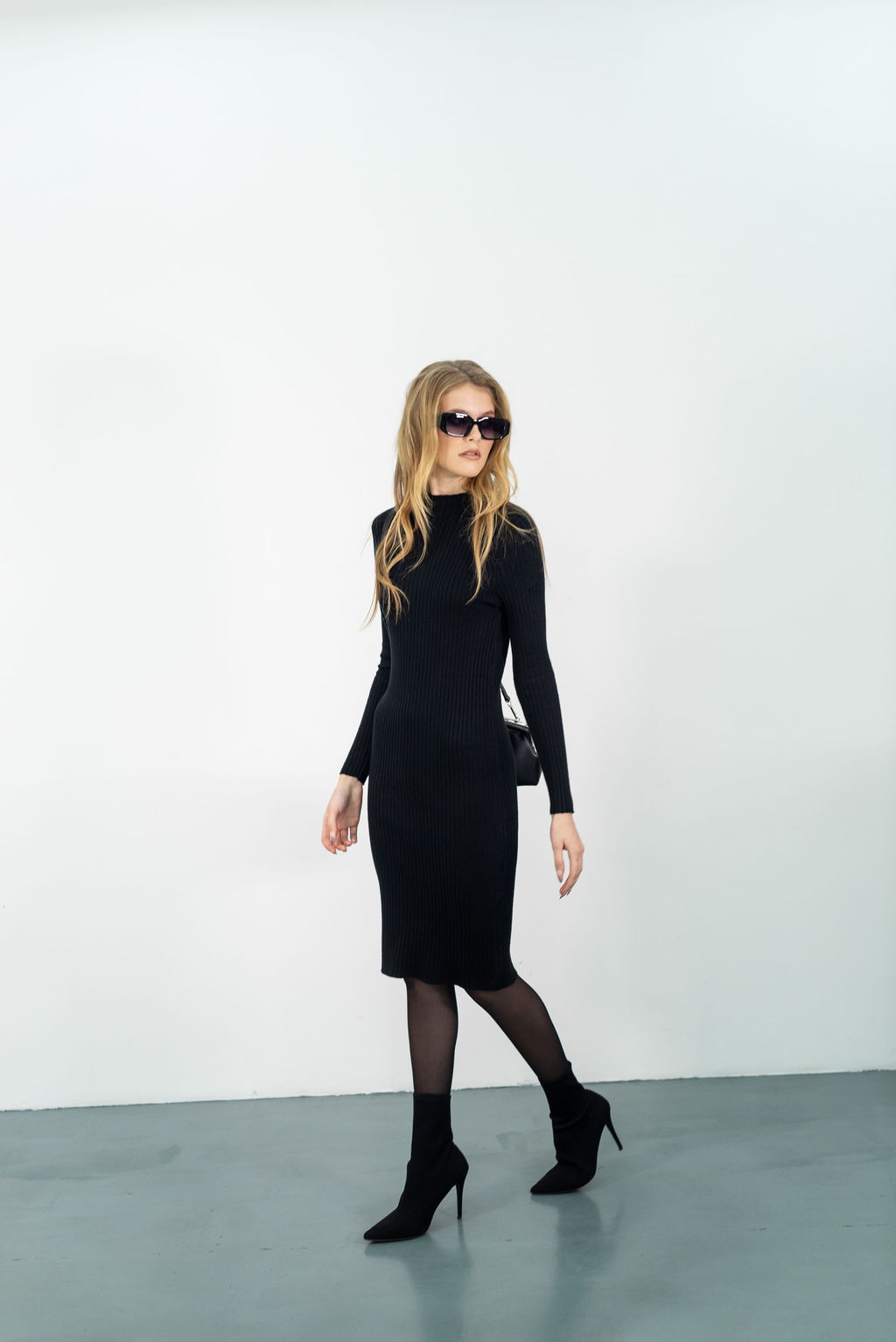 Платье Моргана (черный) - Nadi bordo фото 4