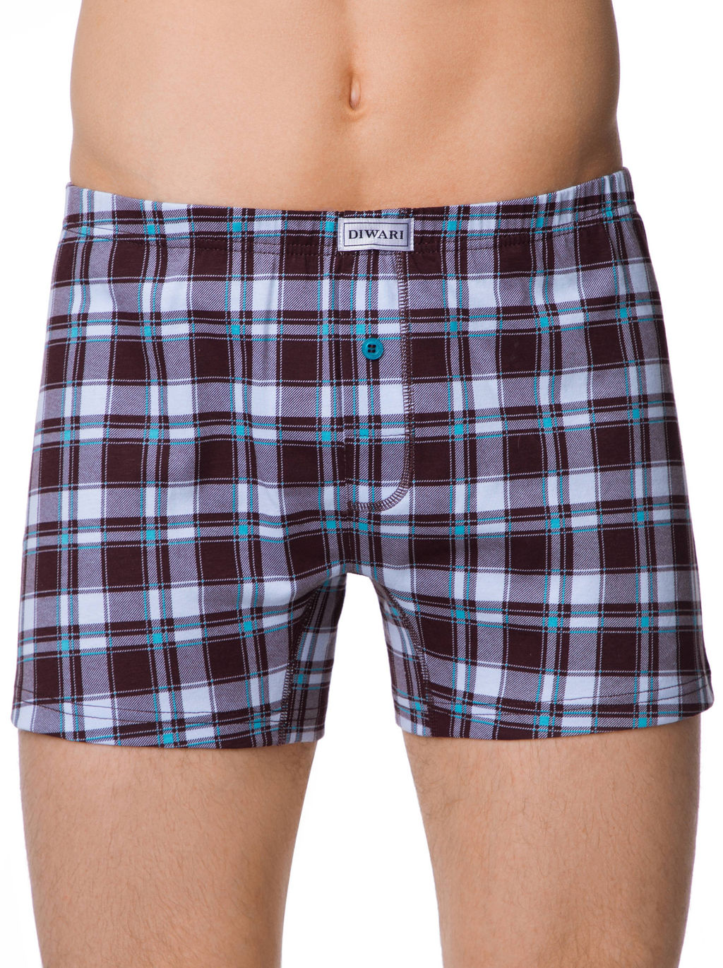 DIWARI SHAPE BOXER 104 (в коробке) bordo-turquoise - Conte elegant фото 2