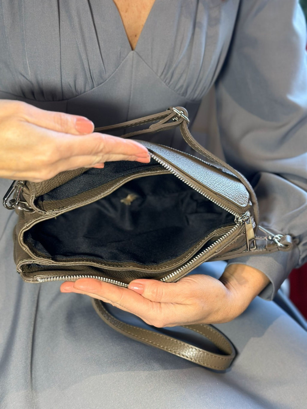 Сумка женская из телячьей кожи - Sefaro фото 5