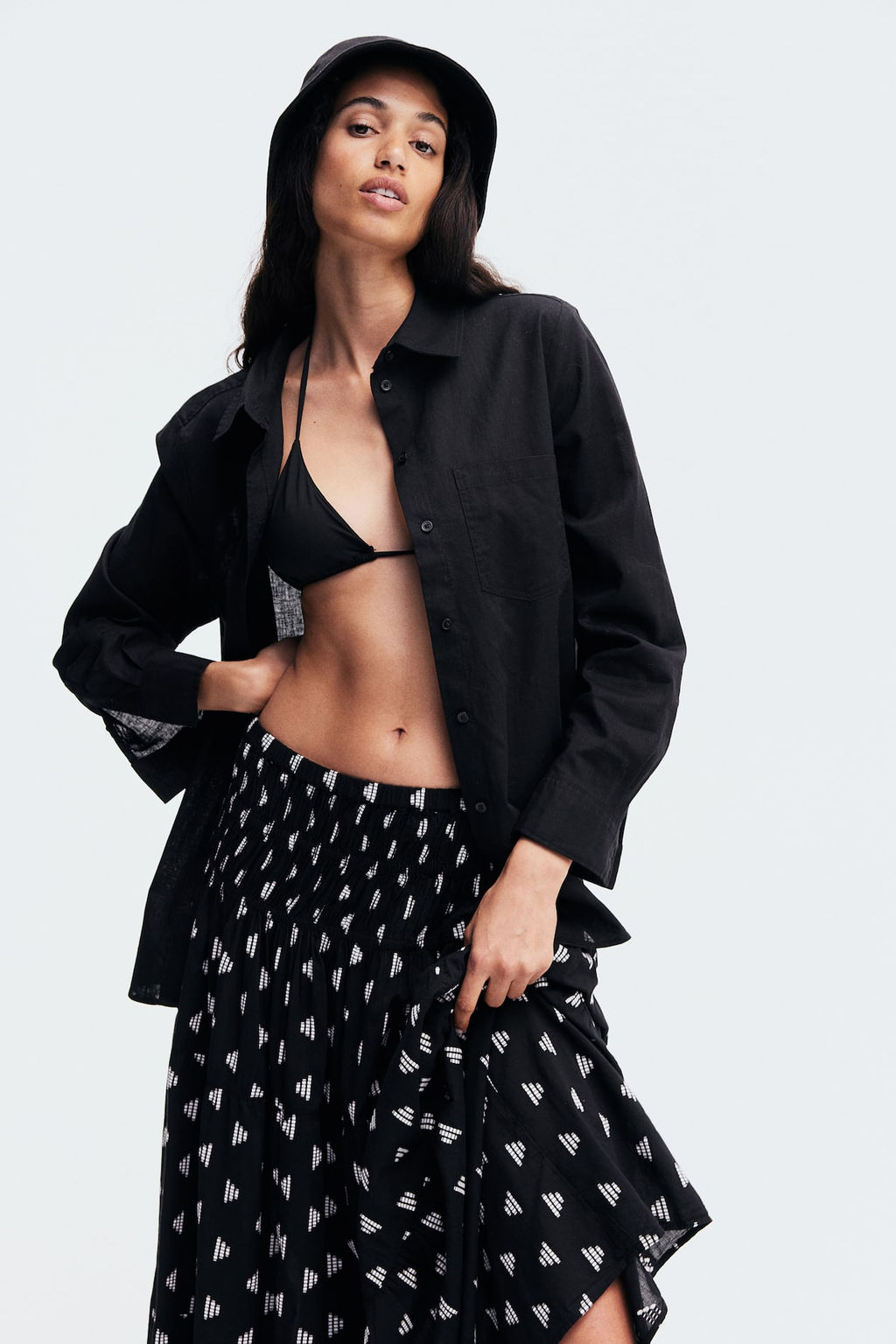 Maxifalda bordada - H&m фото 2