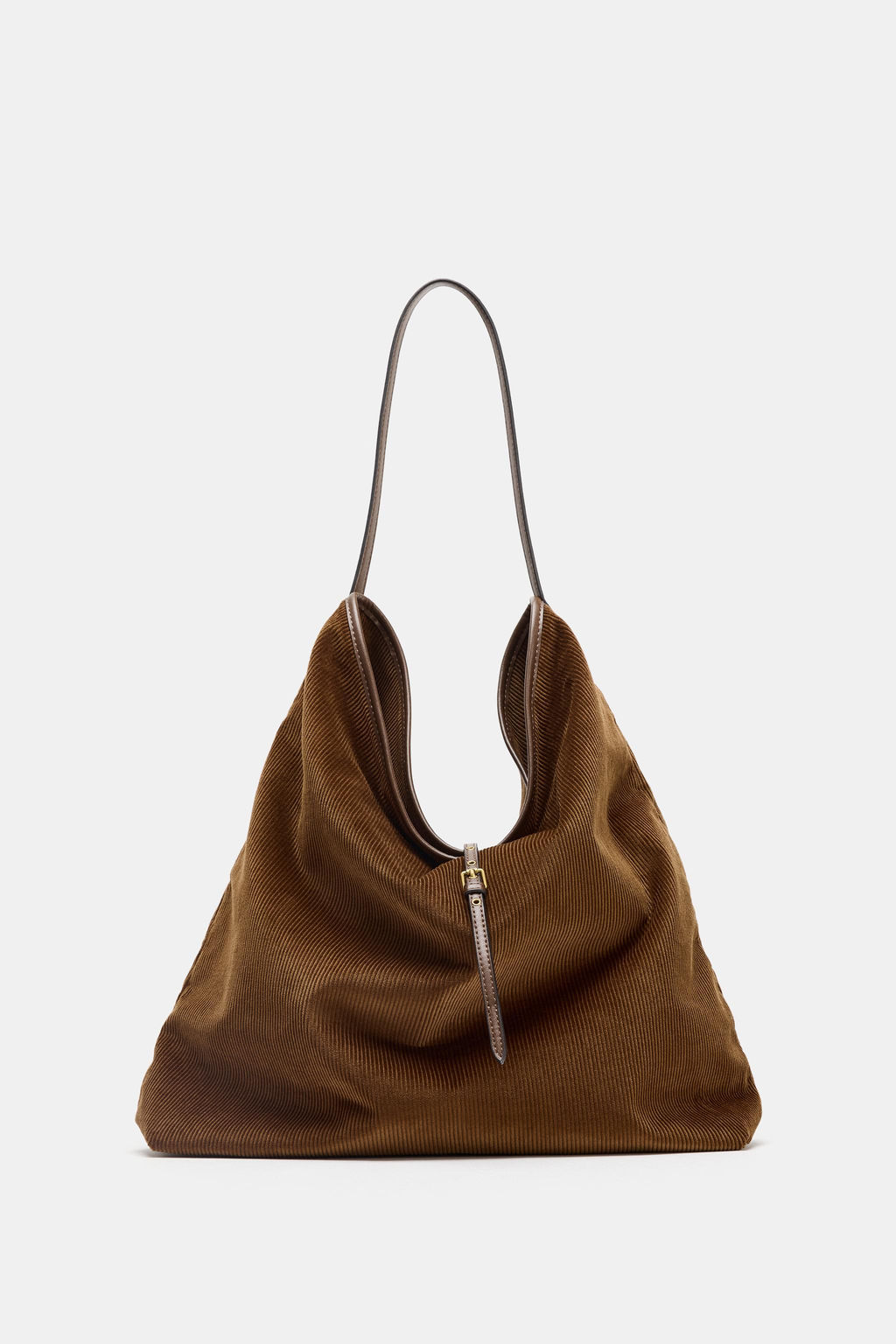 CORDUROY-EFFECT TOTE BAG - Zara фото 3