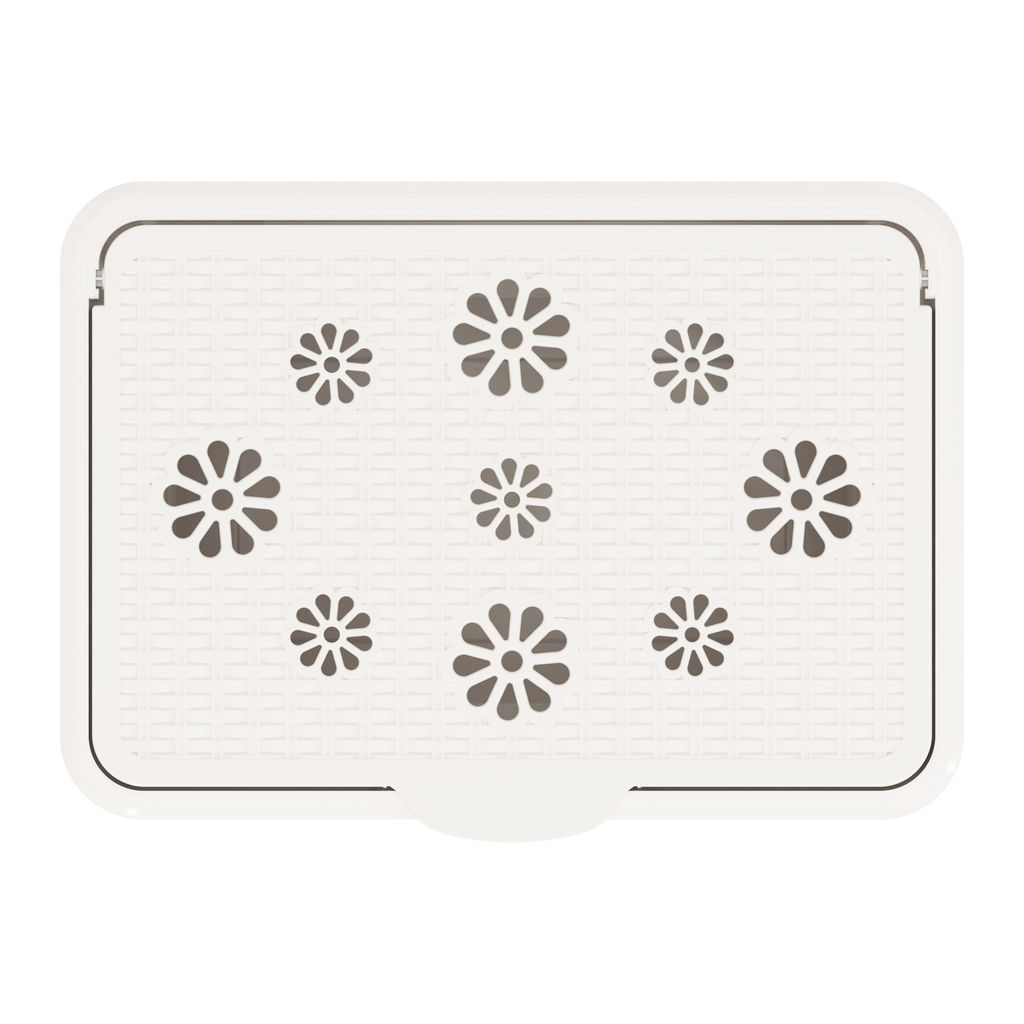 Корзина для белья "Плетенка" 60л. М2254 белый