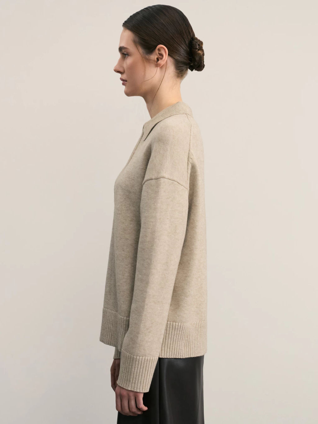 Джемпер поло с молнией / Zarina  фото 4