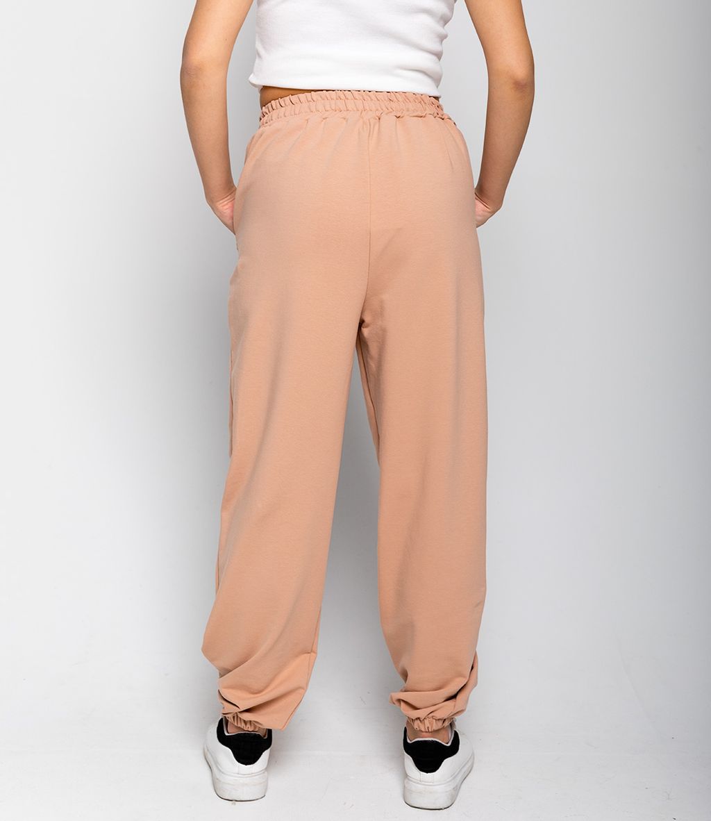 Спортивные брюки #БШ1736, бежевый - Dommod фото 4